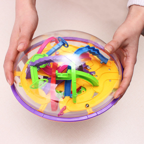 3D Magic Intellect Maze Ball Children Educational Toy