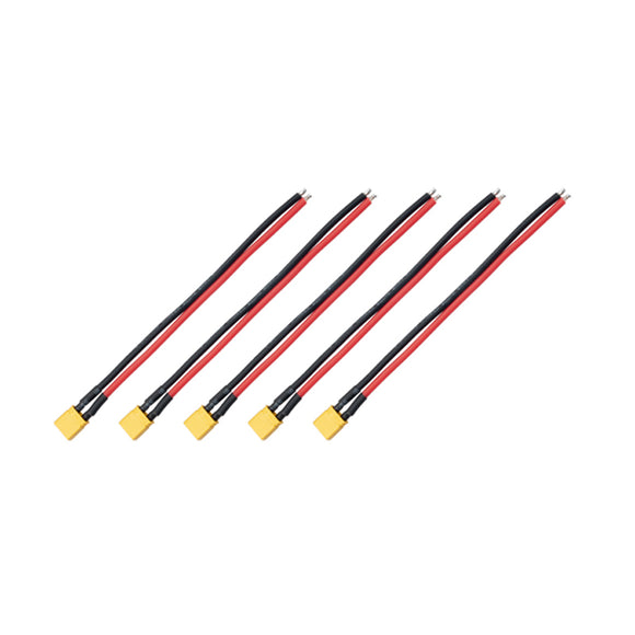 5PCS RJXHOBBY XT30 Plug Male Connector with 150mm 16AWG Silicone Wire for RC Drone FPV Racing