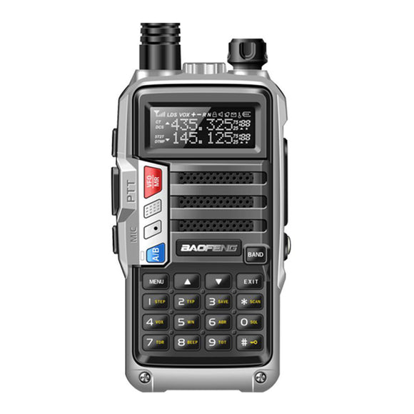 BAOFENG UV5R Plus 128 Channels 400-520MHz 1-6KM Dual Band Two-way Handheld Radio Walkie Talkie