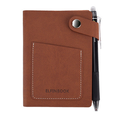 Elfinbook Mini Smart Notebook APP Backup PU Business Notebook