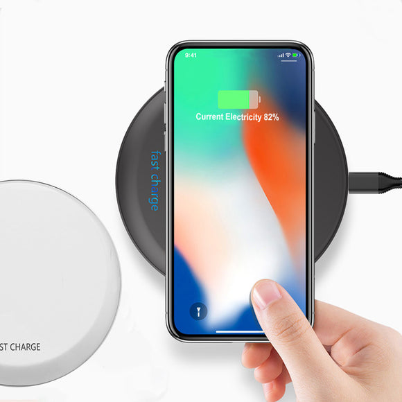 Bakeey 10W Qi Wireless Charger Fast Charging Pad For iphone X