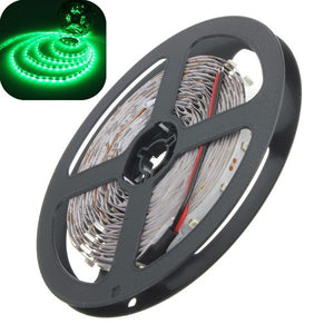 5M 3528 SMD 300 LEDs Green Non-waterproof led strip lights DC 12V