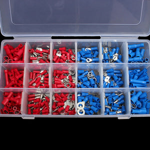 Excellway EC14 360Pcs Insulated Wire Connector HRV HSV HBV Cord Pin End Terminals