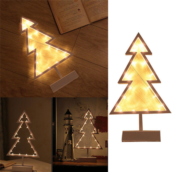 Christmas LED Frame Table Mini Night Light Desk Lamp Wedding Bedroom Christmas Decor Gifts