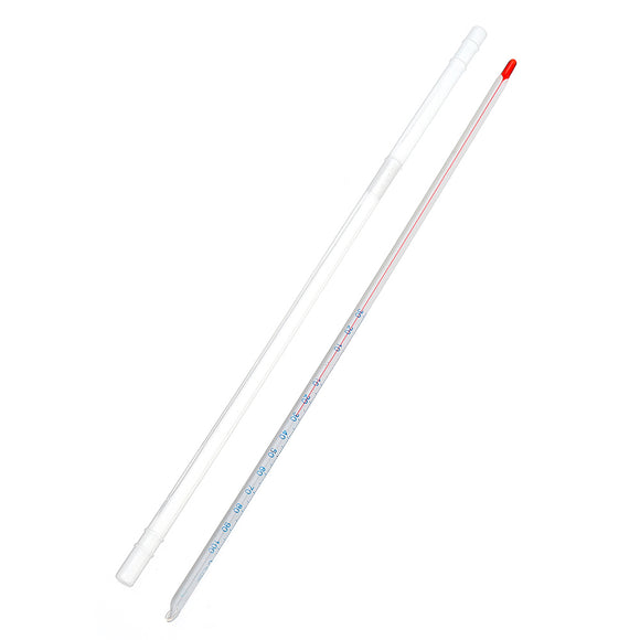 12 -30 to 100 Celsius Degree Glass Thermometer Red Spirit Liquid Total Immersion Laboratory