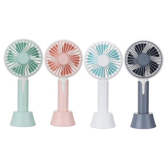Rechargeable Mini USB Handheld Fan For Travelling Outdoor Office Creative  3 Speed Cooling Fan