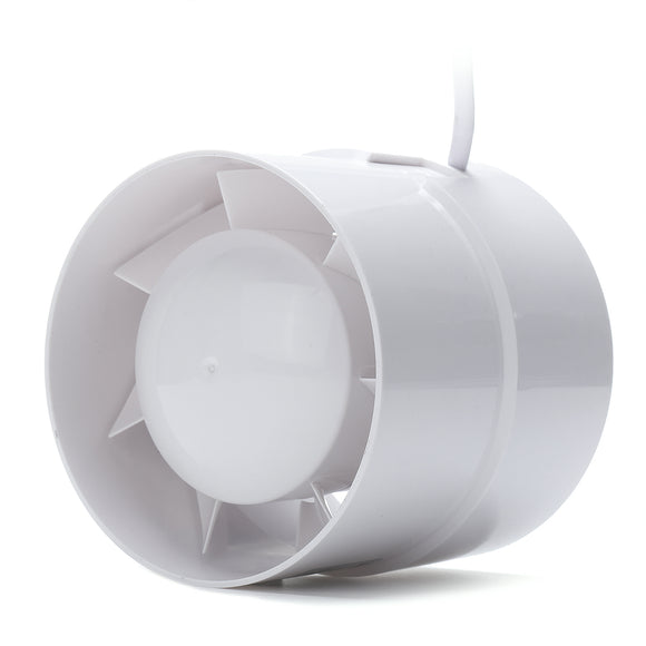 4 Inch Ventilation Hydroponic Inline Exhaust Duct Fan Extractor Wall Vent Bathroom Fan