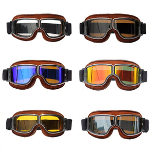 Helmet Goggles Anti-UV windproof Glasses Eyewear Motorcycle Motorbike Biker