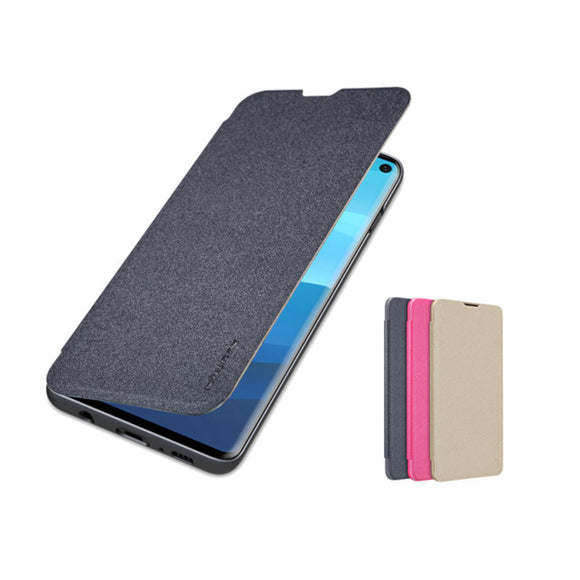 NILLKIN Slight PU Leather Full Cover Flip Anti-scratch Protective Case for Samsung Galaxy S10 Plus