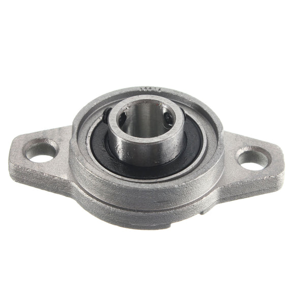 4pcs KFL001 Zinc Alloy Pillow Block Flange Ball Bearing 12mm Bore Diameter KFL Bearing