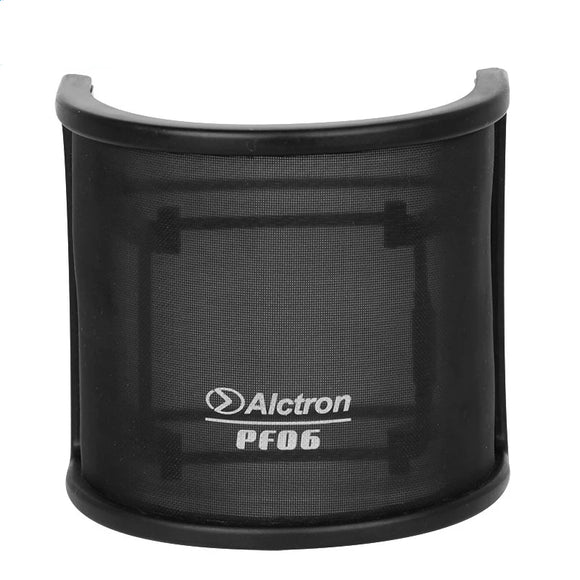 Alctron PF06 Studio Recording Microphone Isolator Mic Isolation Shield ABS Plastic PopFilter Lightweight Shield Mic Blowout Guard