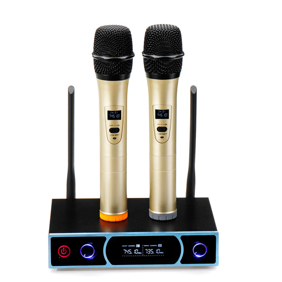 VHF Wireless Microphone Wireless Microphone System Family Video Karaoke Power Amplifier System