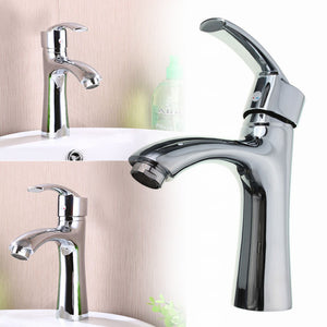 Copper Sink Faucet Single Hole Hot Cold Faucet