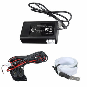 Car Electric Magnetic Parking Reversing Reverse Backup Radar Sensor DC 12V