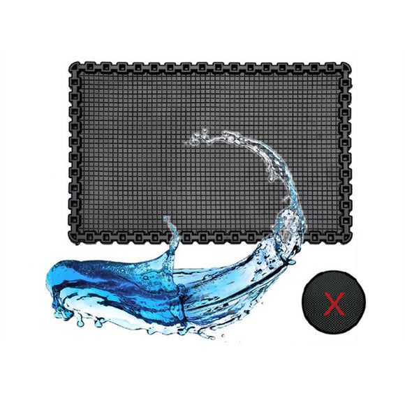 Car Anti Slip Mat Black Lattice Silica gel Sticky Pad for Mobile Phone mp3mp4 Pad GPS