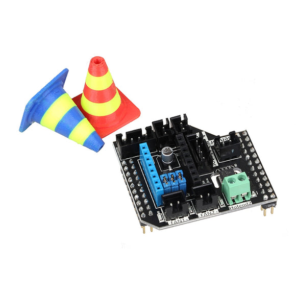 Lerdge Dual Extruder Module 2 in 1 Out/2 in2 Out Module For 3D Printer LERDGE-S Board