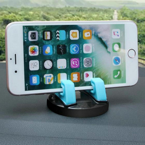 Multifunctional Car Dashboard Phone Holder 360 Rotatable Glasses Mount Stand for iPhone X
