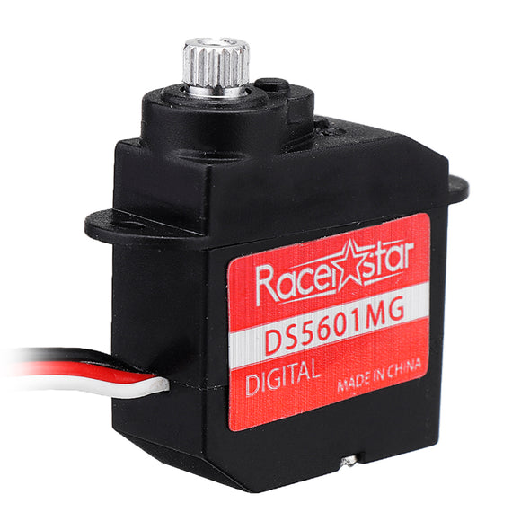Racerstar DS5601MG 120 5.6g Coreless Metal Gear Micro Digital Servo For RC Airplane 0.89kg 0.10sec