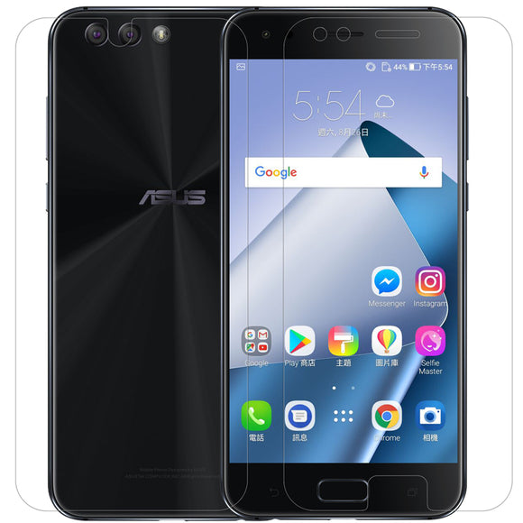 Nillkin Super Clear High Definition Anti-scratch Soft Front & Back Screen Protector Film for Asus Zenfone 4 ZE554KL