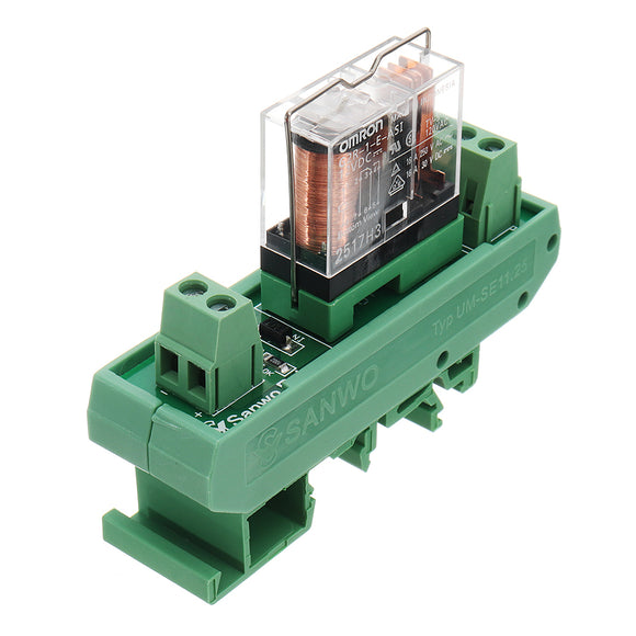 TKG2R-101 1 Channel Relay Module PLC Amplification Board Controller With Indicator LightDC 12V