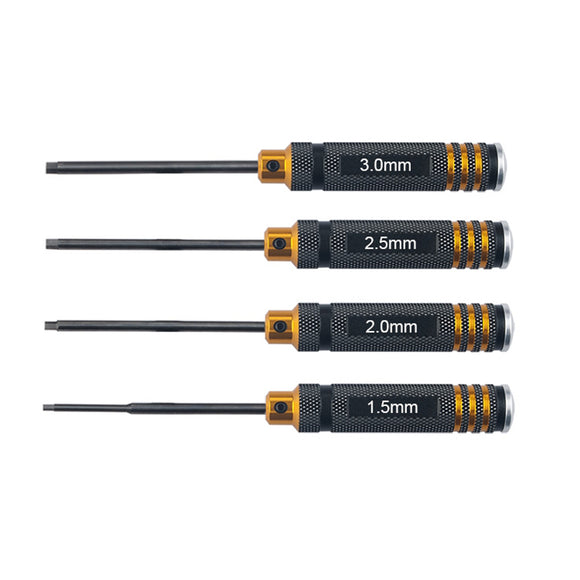 RJX Hobby 4 In 1 RJX2932/RJX2933/RJX2934 Hex 1.5mm/2.0mm/2.5mm/3.0mm Screwdriver Repairing Tool For RC Models