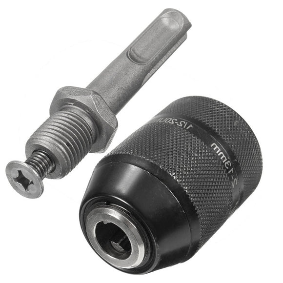 2-13mm Capacity Keyless Drill Chuck Adapter Conversion Hammer Drill Chuck For Hand Drill