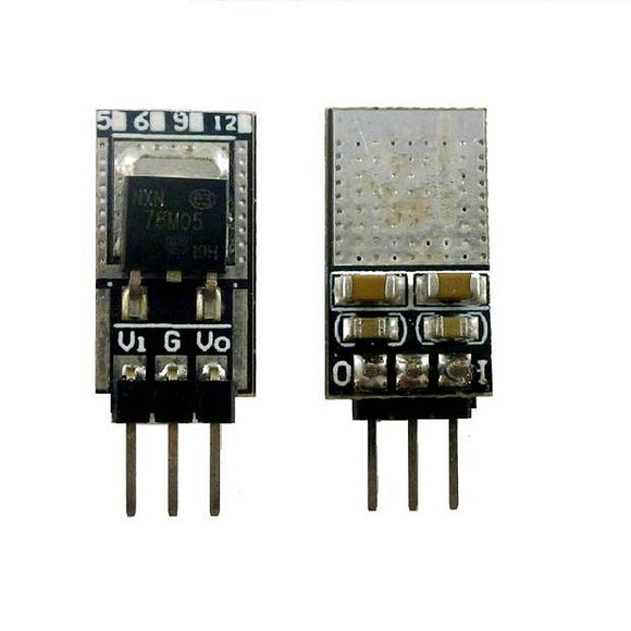 20pcs 78M05 Mini Voltage Regulator Module with Pin High Accuracy Low Power Consumption LO7805MA 5V