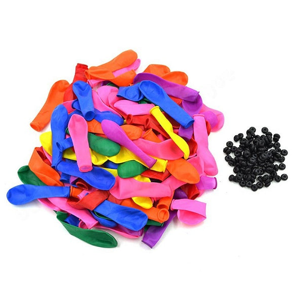111Pcs Magic Water Balloons Inflatable Balloons Water Fight Balloons Party Balloons