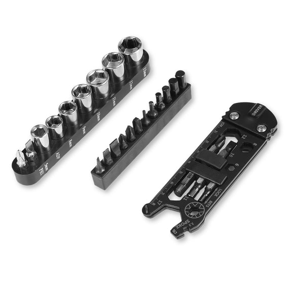 24 in 1 Portable Repair Tool Wrench Screwdriver Combination Kit Multifunctional Tools