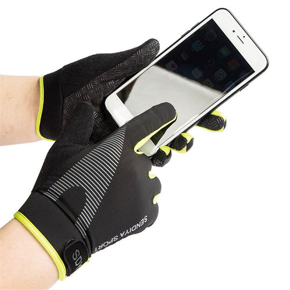 BIKIGHT Bike Bicycle Gloves Full Finger Touch Screen Cycling Outdoor Sports Long Gloves For Men Wome