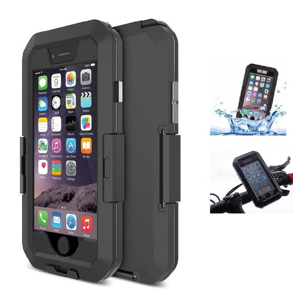 IPX8 Waterproof Pouch Bag Case Cover Bicycle PhonE-mount Holder For iPhone 6 6s 4.7 Inch