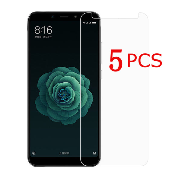 5PCS Bakeey Anti-Explosion Tempered Glass Screen Protector For Xiaomi Mi A2 / Xiaomi Mi 6X