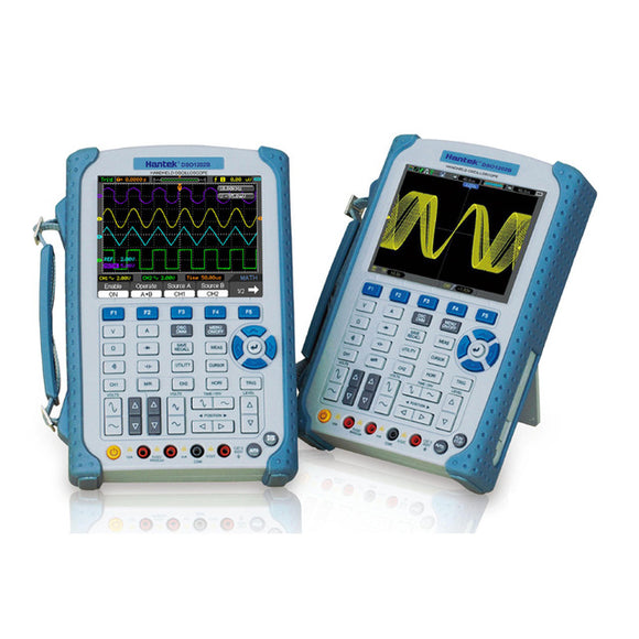 Hantek DSO1202B Handheld Oscilloscope 2 Channels 200MHz with 6000 Multimeter