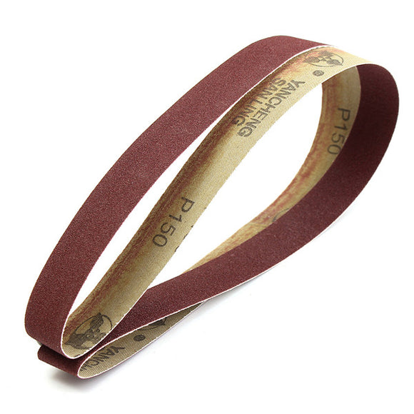 150 Grit Sanding Belt 25x1067mm Aluminum Oxide Grinding Polishing Sanding Belt