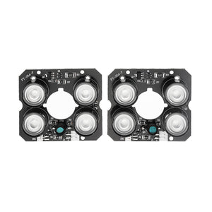 2Pcs 4 Array IR LEDs IR Infrared Illuminator Board for Security Bullet Indoor Outdoor CCTV Camera