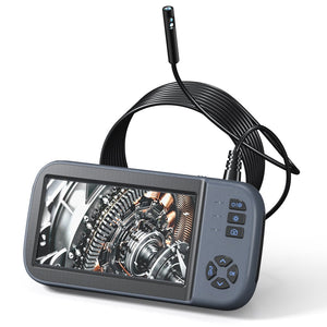 INSKAM 451-2 Dual Lens 4.5inch IPS Display 1920*1080 HD Industrial Borescope IP67 Waterproof Camera with 1/5/10M Hard Wire