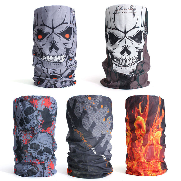Scarf Snood Neck Head Wear Bandanas Mask Snood Cap Multi-Use