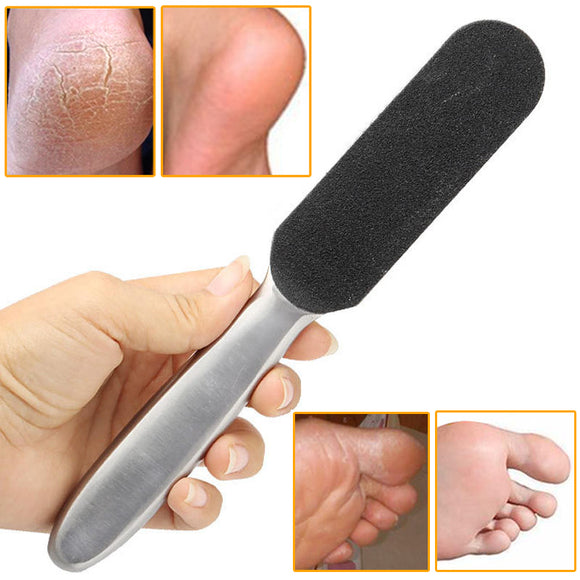 Stainless Steel Foot File Dead Skin Remover Cuticle Callus Rasp Pedicure Tool Refill Sand Paper