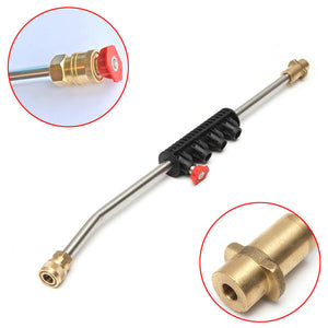 Metal Jet Lance Nozzle High Pressure Washer Gun Extension With Quick Nozzle For Karcher