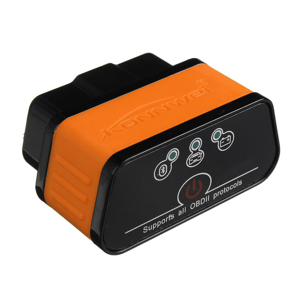 KONNWEI KW903 bluetooth ELM327 OBD2 Car Scan Tool Diagnostic Scanner Engine Code Reader for Android Phone