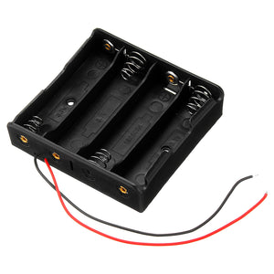 10pcs Plastic Battery Storage Case Box Battery Holder For 4 x 18650 Battery