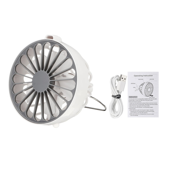 Negative Ion Fan USB Health Desk Fan Cooler Quiet Operation for Office Home