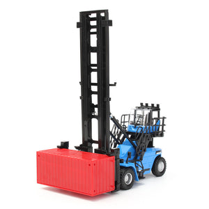 1/50 Diecast Empty Container Stacker Forklift Truck Car Model Kids Toy