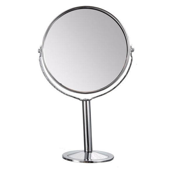 Round Desktop Cosmetic Makeup Mirrors Magnifying Double Sided Magnification Mirrors for Makeup Table