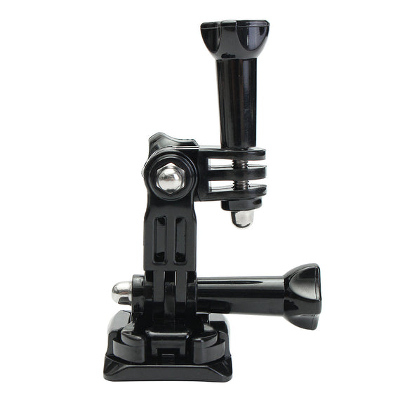 Helmet Side Mount Kit Set Flat Curved Base Mounts For GoPro Hero 4/3+3/2/1 SJCAM