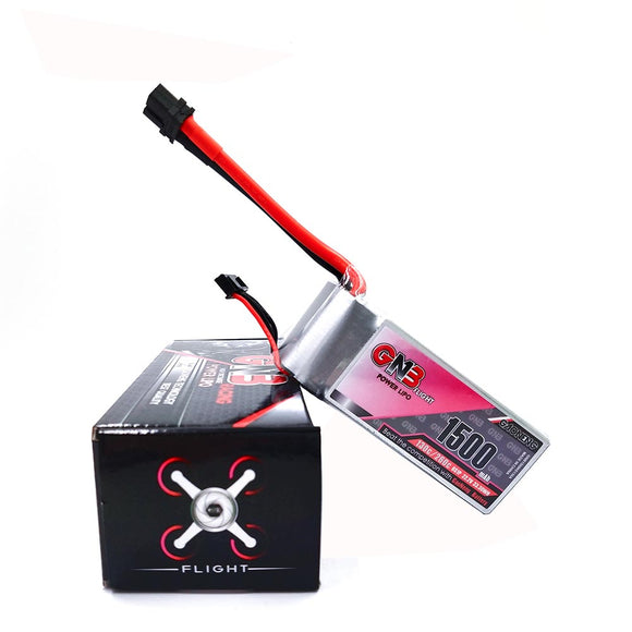 Gaoneng GNB 22.2V 1500mAh 130C/260C 6S Lipo Battery With XT60 Plug For RC FPV Racing