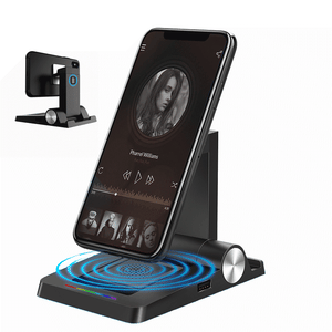 [3 In 1 Design] Ring Bracket Hanger Phone Holder Power Bank Stereo Bluetooth Speaker With Mic