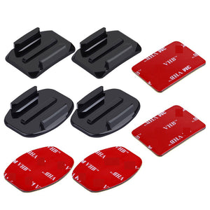 5pcs PULUZ PU09 Curved Flat Surface Mount Stickers for Gopro XIAOMI MIJIA XIAOYI EKEN SJCAM COTUO MEEEGOU Action Sport Camera