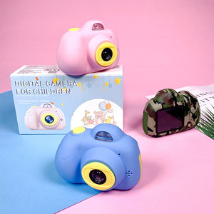 Children Camera HD Digital 800P TF Card Camcorder USB Rechargeable Early Education Puzzle Novelties Toys