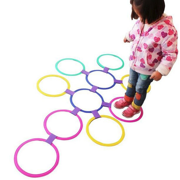 Kids Outdoor Jumping Ring Games with Friends Preschool Teaching Aid Sport Toys